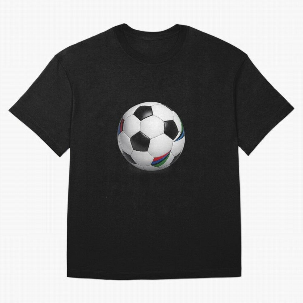 Kick Power Football Design | Classic Soccer Ball Sports Artwork Oversized T-Shirt Honor Football Greatness during Global Football Passion for FIFA World Cup 2026 Group Stage, Celebrating Neymar, Portugal, Champion Mindset, Group Stage Buzz,
