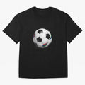 Kick Power Football Design | Classic Soccer Ball Sports Artwork Oversized T-Shirt Honor Football Greatness during Global Football Passion for FIFA World Cup 2026 Group Stage, Celebrating Neymar, Portugal, Champion Mindset, Group Stage Buzz,
