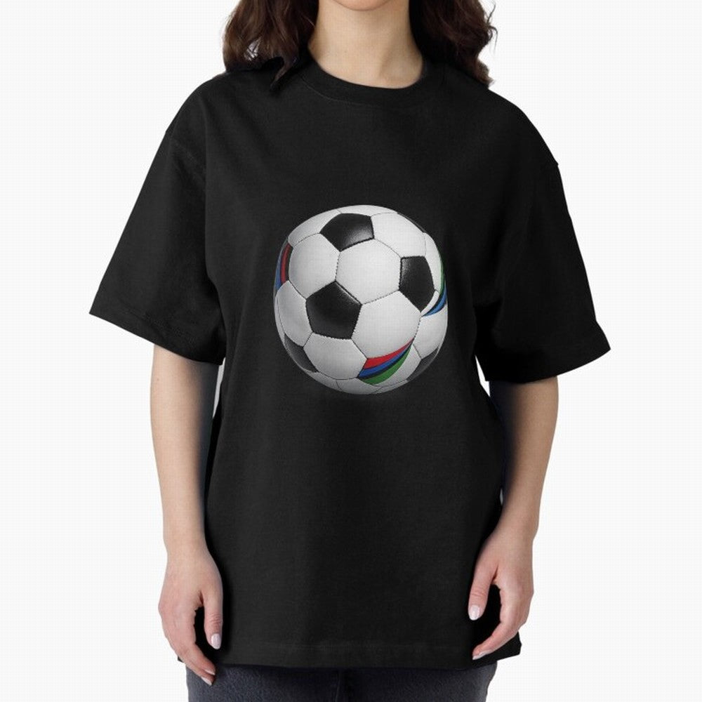 Kick Power Football Design | Classic Soccer Ball Sports Artwork Oversized T-Shirt Honor Football Greatness during Global Football Passion for FIFA World Cup 2026 Group Stage, Celebrating Neymar, Portugal, Champion Mindset, Group Stage Buzz,