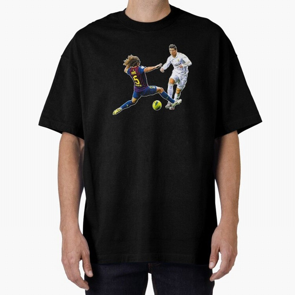 Ronaldo Oversized T-Shirt Support Match Day Hype around FIFA World Cup 2026 USA Canada Mexico, Cristiano Ronaldo, Haaland and CR7, France and Portugal, Champion Mindset, Group Stage Buzz, Knockout Tension and Passionate Fan Culture; Ideal for Fans