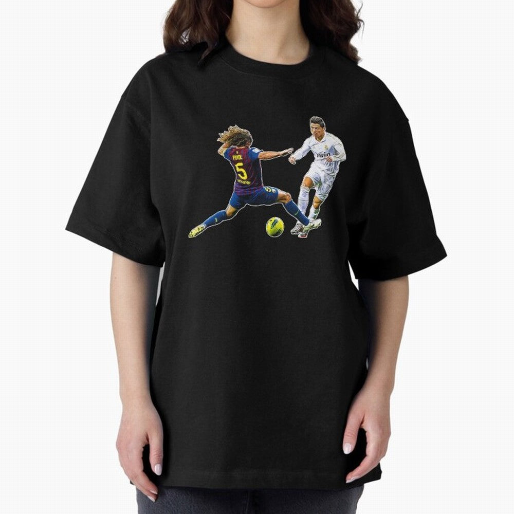 Ronaldo Oversized T-Shirt Support Match Day Hype around FIFA World Cup 2026 USA Canada Mexico, Cristiano Ronaldo, Haaland and CR7, France and Portugal, Champion Mindset, Group Stage Buzz, Knockout Tension and Passionate Fan Culture; Ideal for Fans