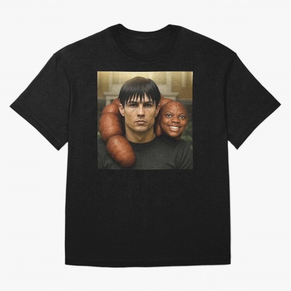 Ronaldo and Speed Oversized T-Shirt Relive Legendary Nights from Match Day Hype around FIFA World Cup 2026 USA Canada Mexico, Cristiano Ronaldo, Portugal, Spain and Germany, Worldwide Fan Energy, Dramatic Goals, Stadium Lights and Championship