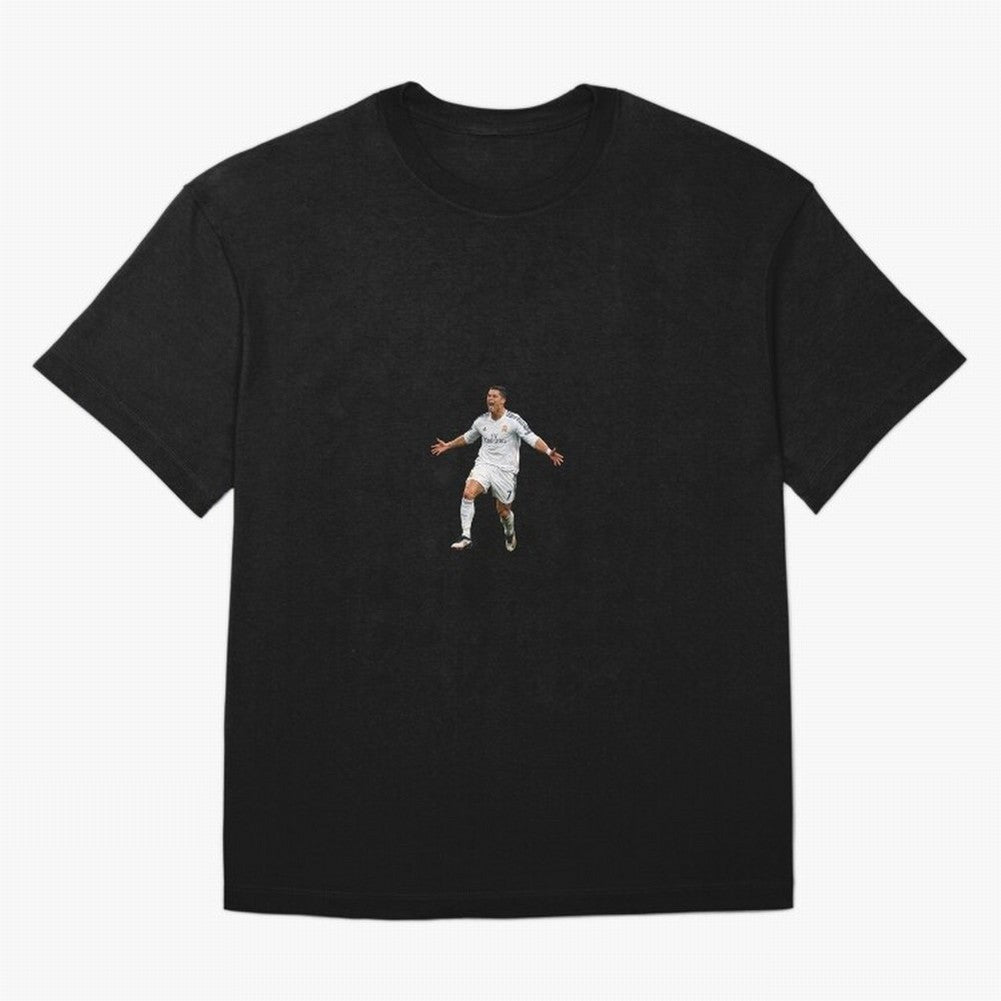 Ronaldo real madrid Oversized T-Shirt Celebrate the Biggest Stage of FIFA World Cup 2026 Group Stage for Fans of Messi and Portugal, Bringing Soccer Culture, Superstar Moments, National Team Dreams and Competitive Fire; Perfect for People Who Love