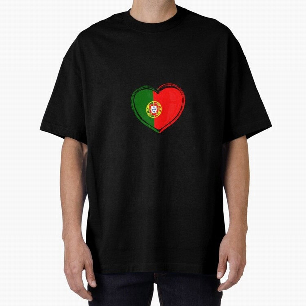 Portugal Oversized T-Shirt Make Your Look Match FIFA World Cup 2026 Group Stage Centered on Mbappe, Argentina Energy, Tournament Hype, Historic Matchups, Family Viewing Parties and Global Sports Pride; Built for Supporters Chasing Trophy Dreams,