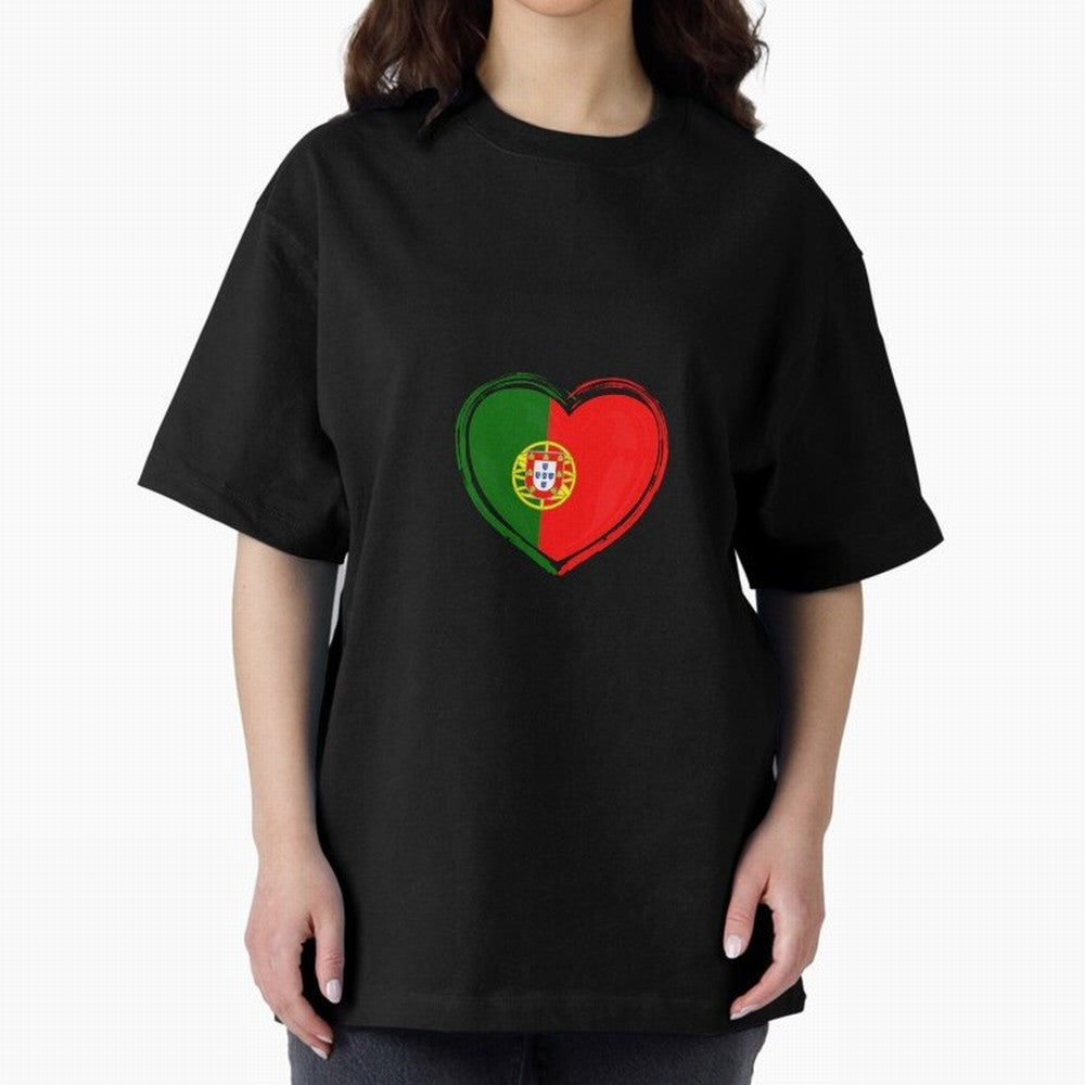 Portugal Oversized T-Shirt Make Your Look Match FIFA World Cup 2026 Group Stage Centered on Mbappe, Argentina Energy, Tournament Hype, Historic Matchups, Family Viewing Parties and Global Sports Pride; Built for Supporters Chasing Trophy Dreams,