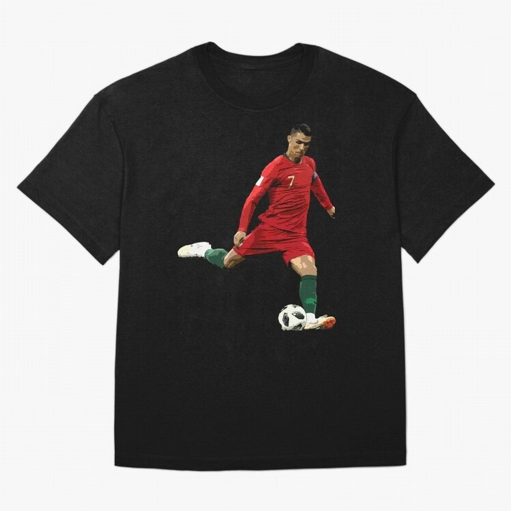 Cristiano Ronaldo Oversized T-Shirt Make Your Look Match FIFA World Cup 2026 Group Stage Celebrating Messi, England Energy, Soccer Culture, Superstar Moments, National Team Dreams and Competitive Fire; Ideal for Fans Who Follow Messi, Cristiano