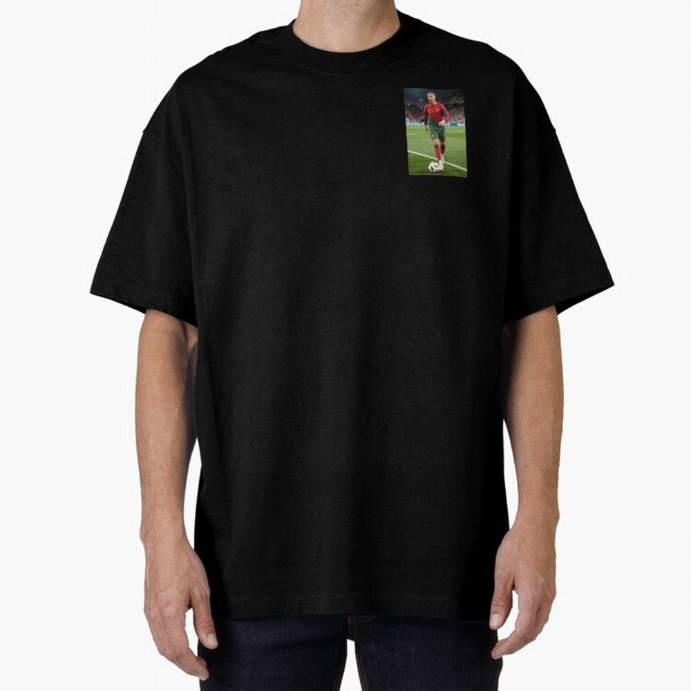 CR7 Oversized T-Shirt Experience the FIFA World Cup 2026 Journey through Cristiano Ronaldo, Haaland and CR7 Highlights, Germany Pride, Global Supporter Spirit, Legendary Goals, National Colors and Tournament Celebration; Made for Collectors Who