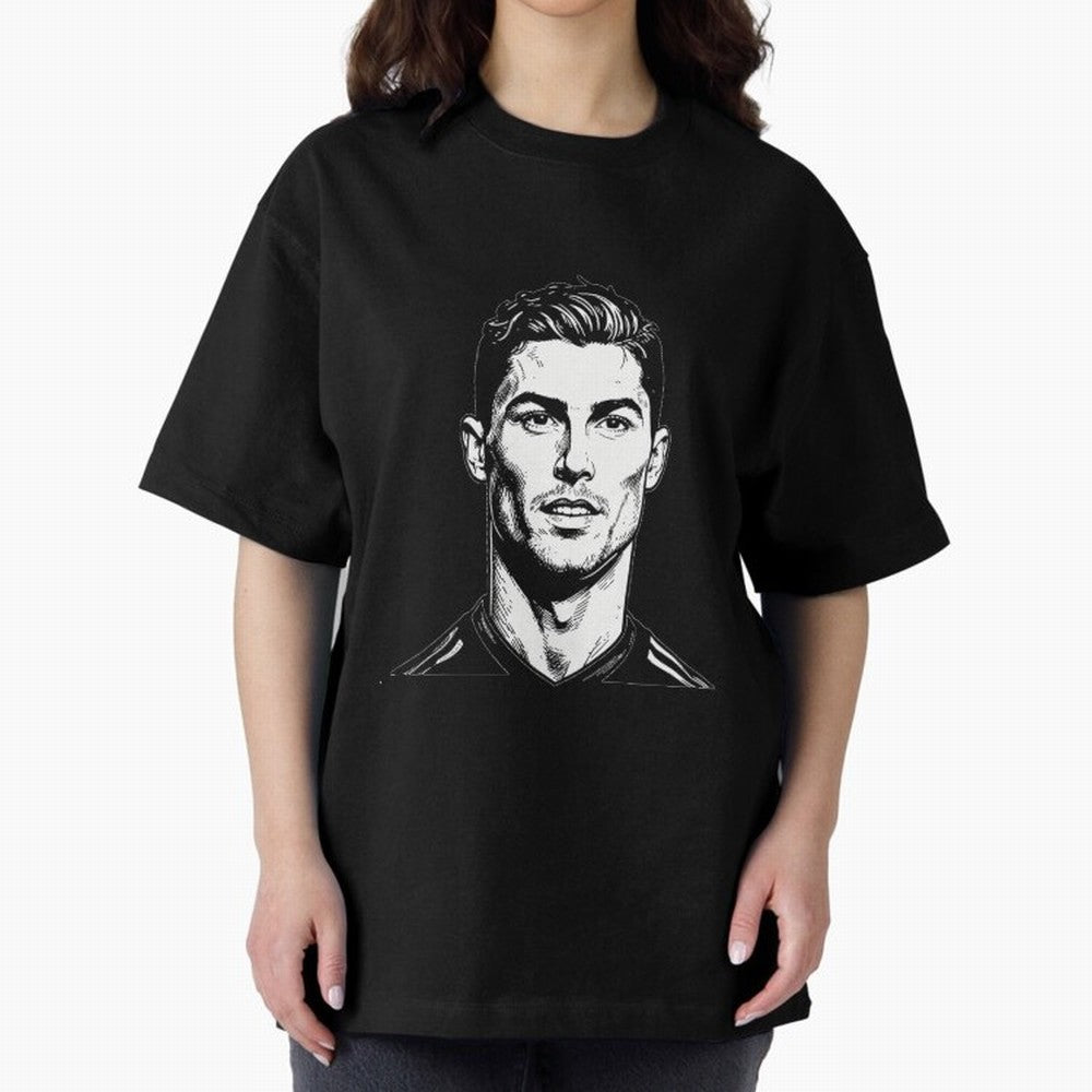 Cristiano Ronaldo Oversized T-Shirt Stand Out with Spirit from Global Football Passion for FIFA World Cup 2026 Group Stage, with Cristiano Ronaldo, Brazil, Portugal and Argentina, Champion Mindset, Group Stage Buzz, Knockout Tension and Passionate