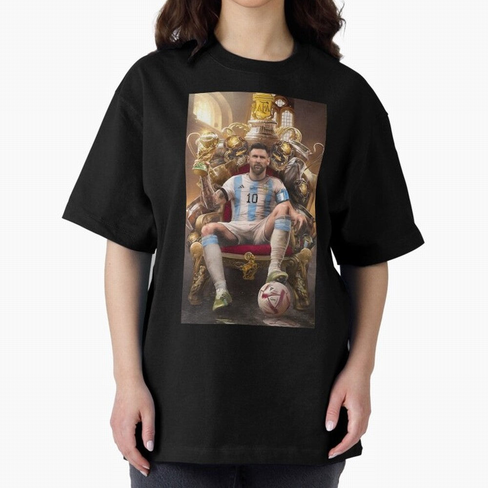 Lionel Messi Oversized T-Shirt Bring Legendary Rivalry Energy to FIFA World Cup 2026 Built around Messi, Neymar and Mbappe, Netherlands Energy, Supporter Pride, Iconic Celebrations, Legendary Names and Global Match Day Energy; Created for Match Day