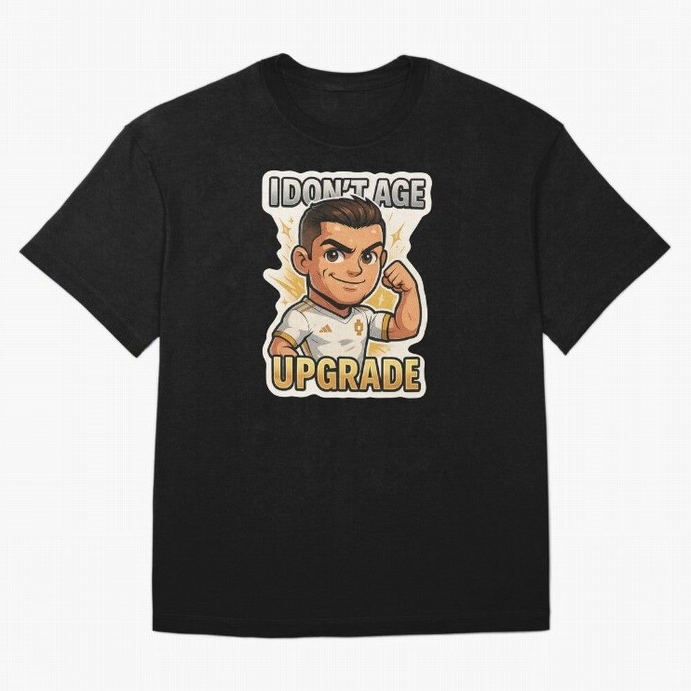 I Dont Age Upgrade Oversized T-Shirt Celebrate Every Goal in Global Football Passion for FIFA World Cup 2026 USA Canada Mexico, Built around Haaland and Mbappe, England and Germany, Vintage Soccer Flavor, Modern Football Stars, National Flags and