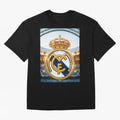 Realeza Madridista Oversized T-Shirt Make Memories around FIFA World Cup 2026 Group Stage for Fans of Haaland and Spain, Bringing Supporter Pride, Iconic Celebrations, Legendary Names and Global Match Day Energy; Perfect for Supporters Who Want