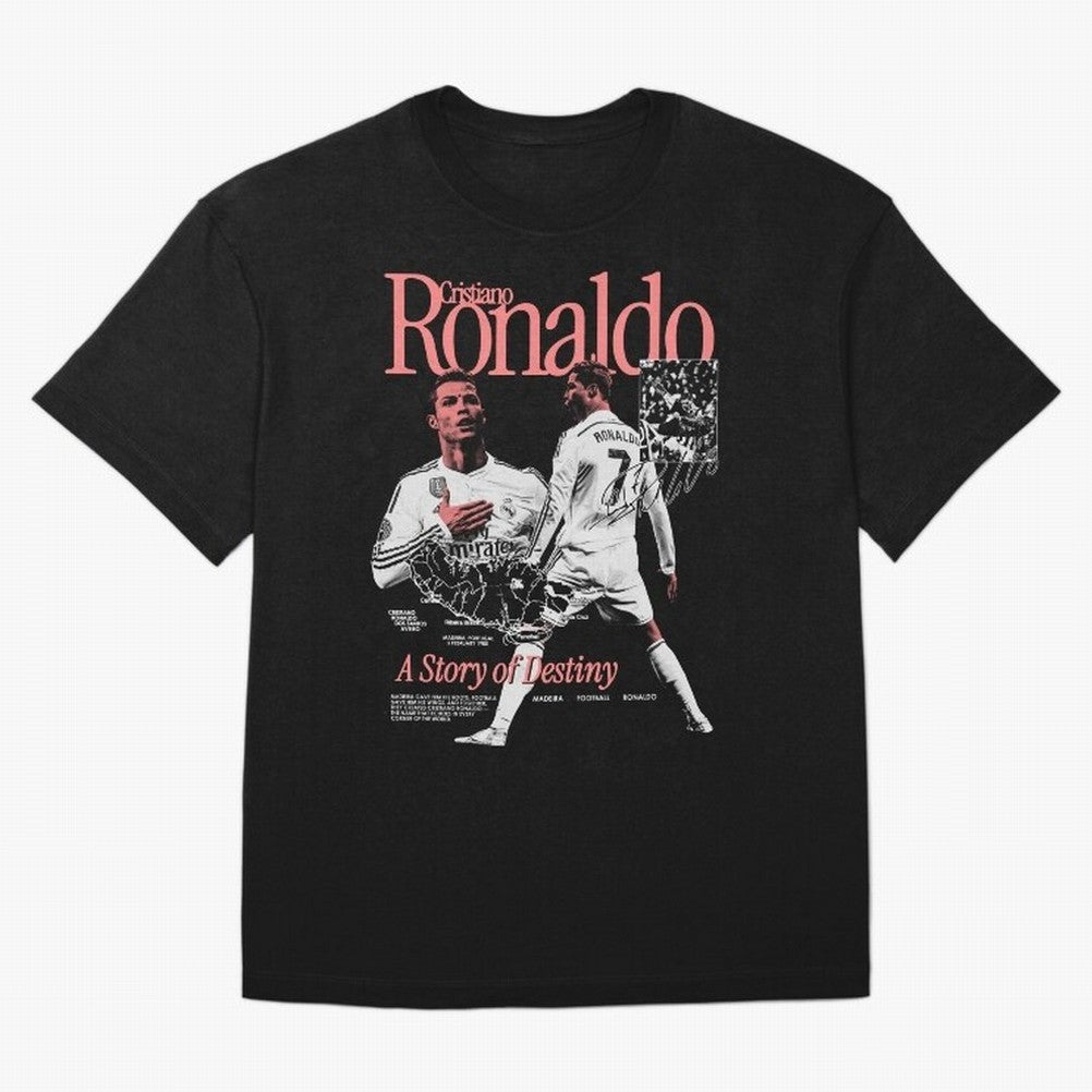 CR7 Cristiano Oversized T-Shirt Bring Supporter Culture to Match Day Hype around FIFA World Cup 2026 USA Canada Mexico, Mbappe and Neymar, Spain, Match Day Excitement, Supporter Culture, Golden Goals and Global Football Passion; Ideal for Football