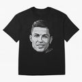 Cristiano Ronaldo Signed Oversized T-Shirt Celebrate Every Goal in Global Football Passion for FIFA World Cup 2026 USA Canada Mexico, Inspired by Neymar, Haaland and Cristiano Ronaldo, France, Football History, Final Match Energy, Crowd Noise and