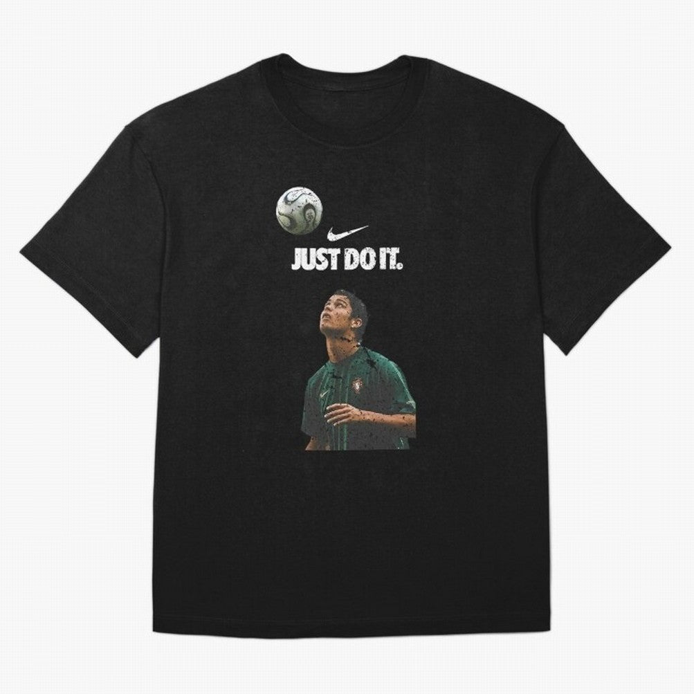 Cristiano Ronaldo Just Do It Oversized T-Shirt Celebrate Fan Culture around the FIFA World Cup 2026 Group Stage Journey through Haaland and Mbappe Highlights, Brazil Pride, Football History, Final Match Energy, Crowd Noise and Once in a Lifetime