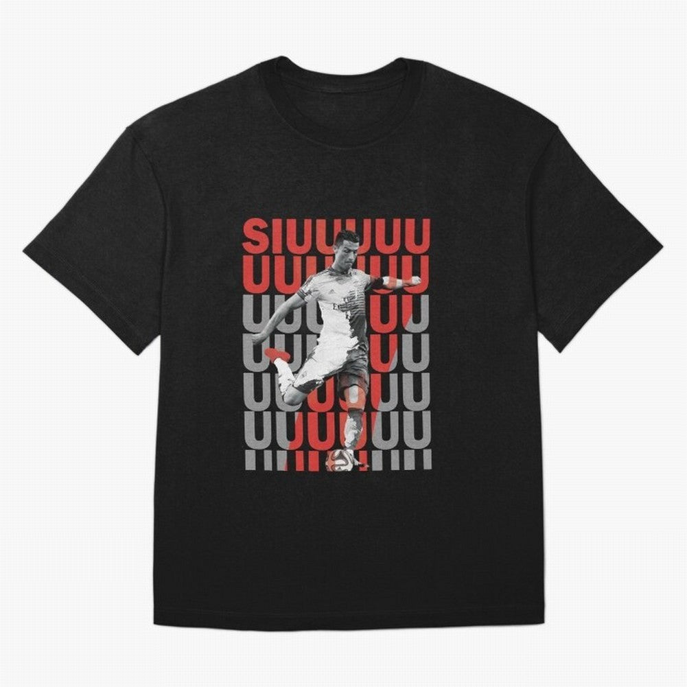 Siuuuuuu Cristiano Ronaldo Oversized T-Shirt Celebrate Unforgettable Nights in Global Football Passion for FIFA World Cup 2026 USA Canada Mexico, Built around Messi, Neymar and Mbappe, England, Soccer Culture, Superstar Moments, National Team