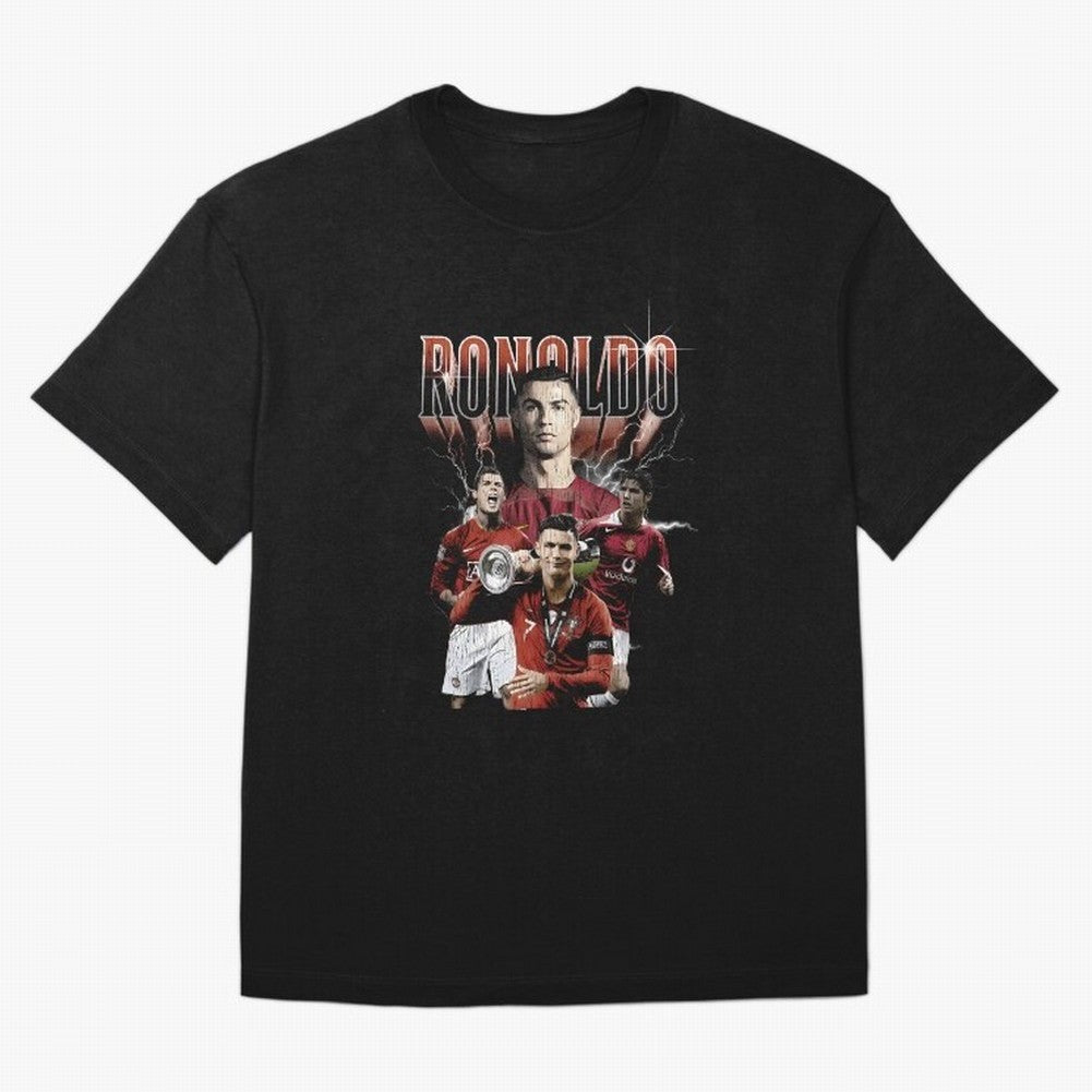Cr7 footballer portuguese Oversized T-Shirt Enjoy the FIFA World Cup 2026 Group Stage Journey through Messi and Cristiano Ronaldo Highlights, Spain Pride, Fan Favorite Moments, National Team Passion, Big Match Drama and Soccer History; Created for