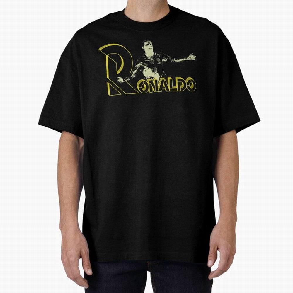 CR7 - ronaldo Oversized T-Shirt Show Your Love for Global Football Passion for FIFA World Cup 2026, Driven by CR7 and Messi, England, Football Festival Excitement, Trophy Ambitions, Country Rivalries and Star Player Buzz; Great for Watch Parties,