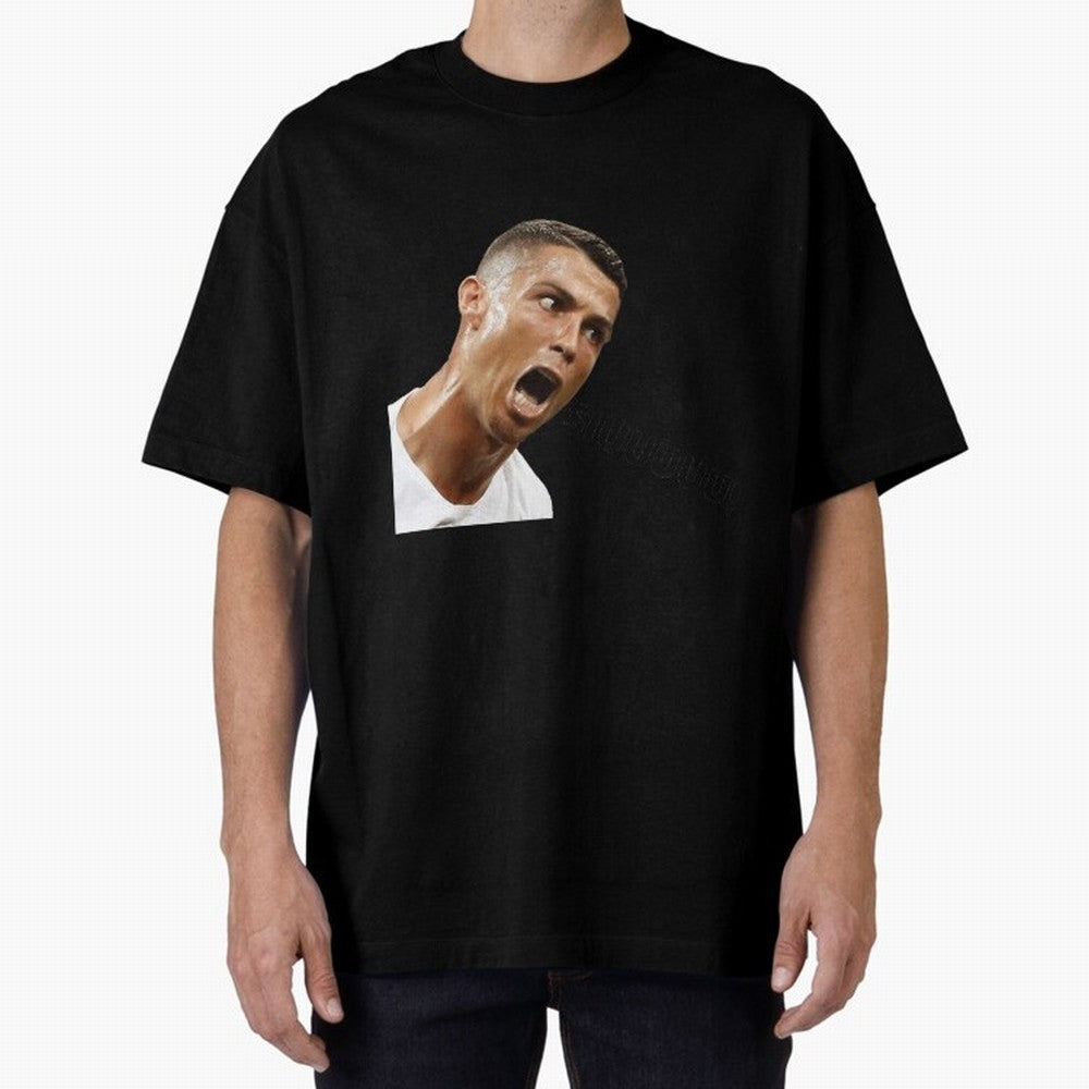 Cristiano Ronaldo Siuuu Oversized T-Shirt Stand Proud for the FIFA World Cup 2026 Journey through Messi, CR7 and Mbappe Highlights, Brazil Pride, Game Day Rituals, Football Legends, Country Pride and the Road to the Final; Made for Die Hard