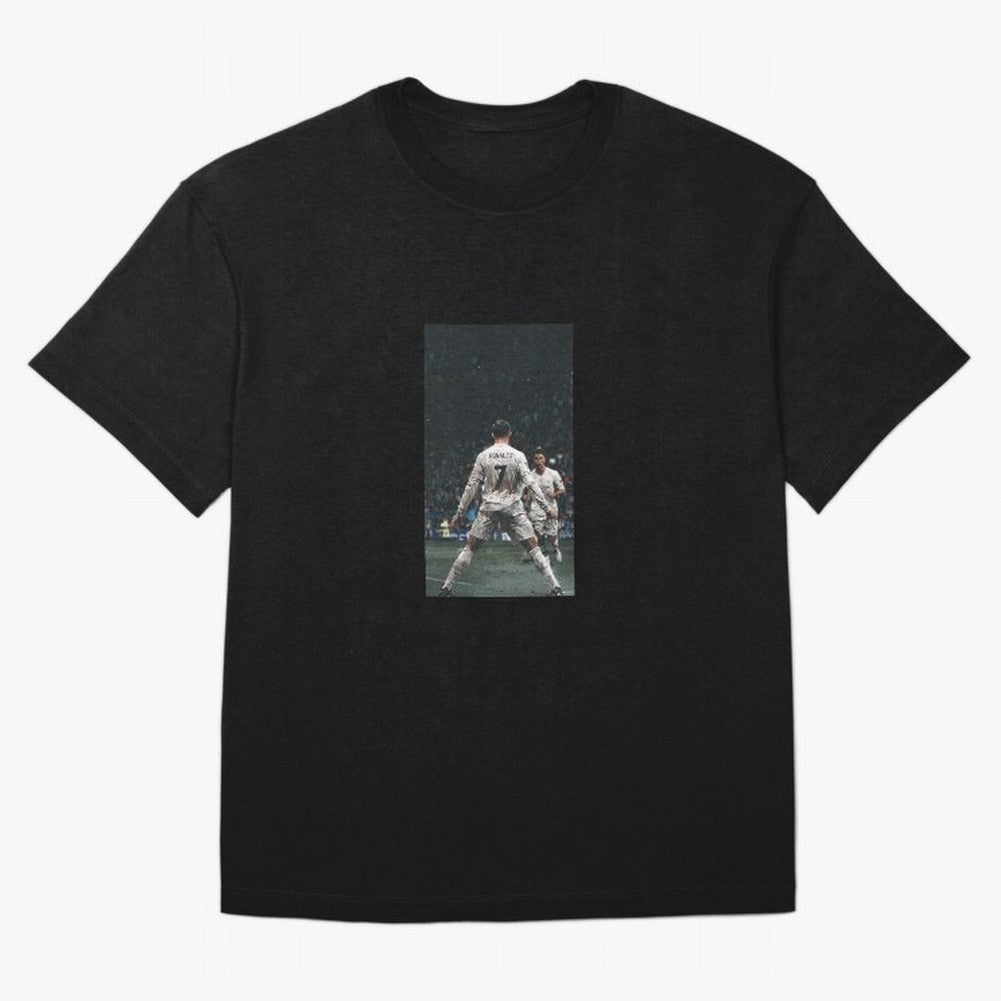 CR7 Oversized T-Shirt Live for the Drama of Global Football Passion for FIFA World Cup 2026 Group Stage, Capturing Neymar, Netherlands, Worldwide Fan Energy, Dramatic Goals, Stadium Lights and Championship Celebrations; Ideal for Football Dads,