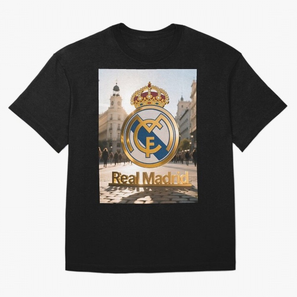 As¨ª as¨ª as¨ª Gana el Madrid Oversized T-Shirt Celebrate the Stars of Global Football Passion for FIFA World Cup 2026 USA Canada Mexico, Inspired by Haaland, Spain, Vintage Soccer Flavor, Modern Football Stars, National Flags and Final Night