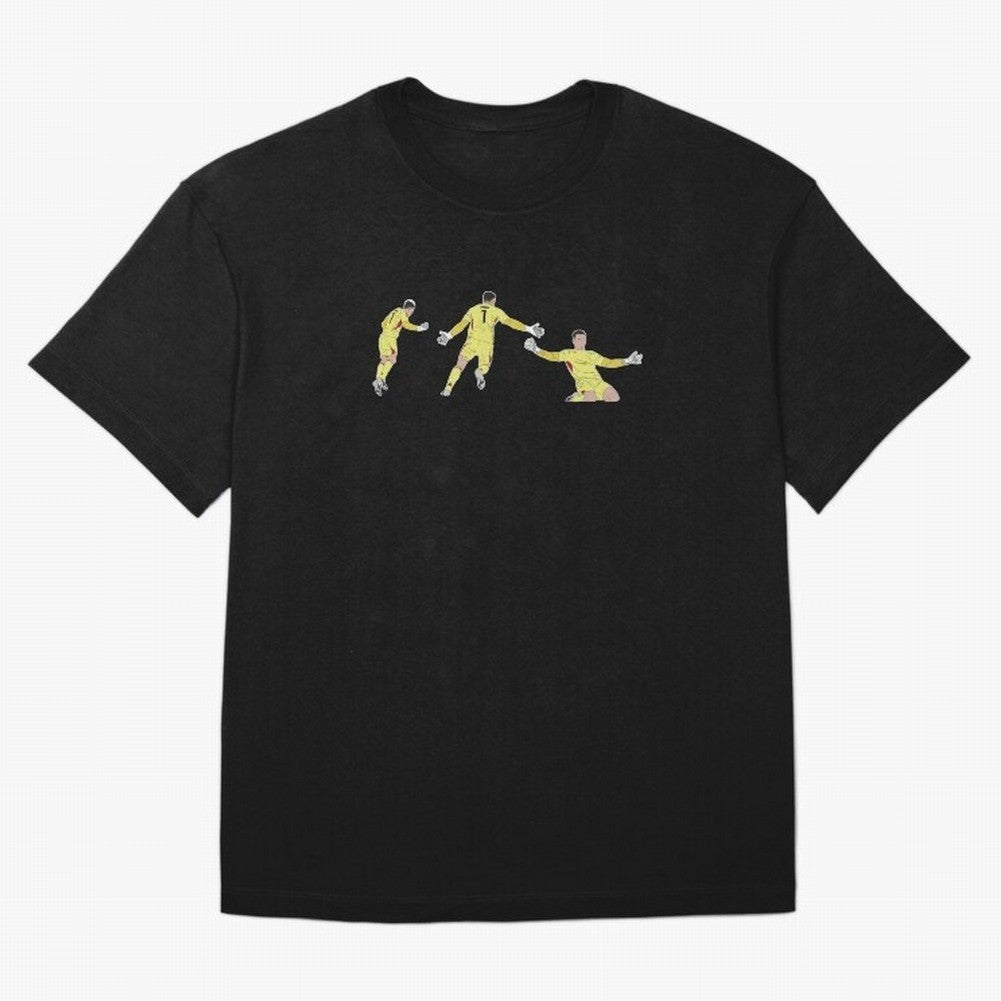 Anatoliy Trubin Last Minute Header Goal Celebration Oversized T-Shirt Celebrate Every Goal in FIFA World Cup 2026 for Fans of Cristiano Ronaldo, Haaland and CR7 and France, Bringing Fan Favorite Moments, National Team Passion, Big Match Drama and