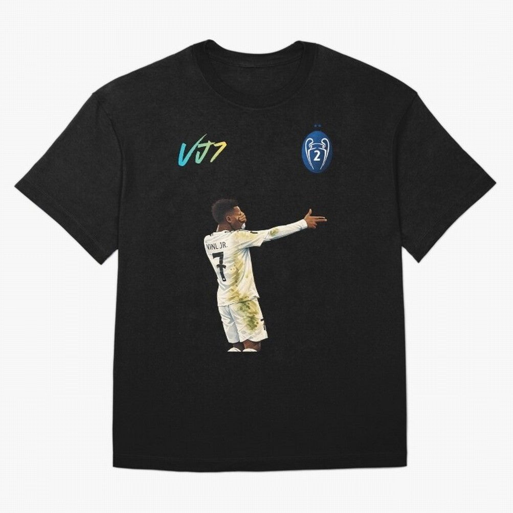 Vini Jr Oversized T-Shirt Make Game Day About FIFA World Cup 2026 Group Stage Spirit, Made for France, Messi, Game Day Rituals, Football Legends, Country Pride and the Road to the Final; Perfect for People Who Love Argentina, Brazil, France,