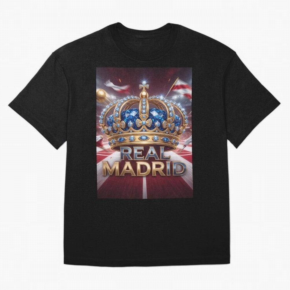 The Diamond of Real Madrid Oversized T-Shirt Represent Football Lovers during the FIFA World Cup 2026 Group Stage Journey through Messi Highlights, Argentina and Brazil Pride, Global Supporter Spirit, Legendary Goals, National Colors and Tournament