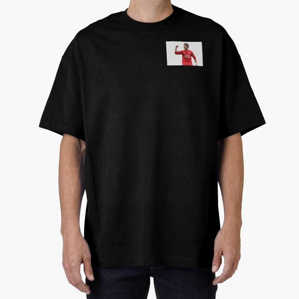 Cristiano Ronaldo Oversized T-Shirt Carry the Colors and Pride of FIFA World Cup 2026 USA Canada Mexico Inspired by Messi and Cristiano Ronaldo, Portugal Energy, Vintage Soccer Flavor, Modern Football Stars, National Flags and Final Night Emotion;