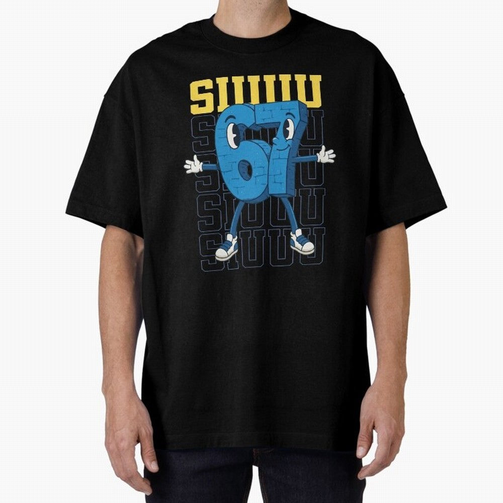 Funny Siuuu 67 Six Seven Soccer Shirt Oversized T-Shirt Feel International Energy from FIFA World Cup 2026 USA Canada Mexico Spirit, Made for France, Mbappe, Sports Nostalgia, International Competition, Famous Players and Unforgettable Victories;
