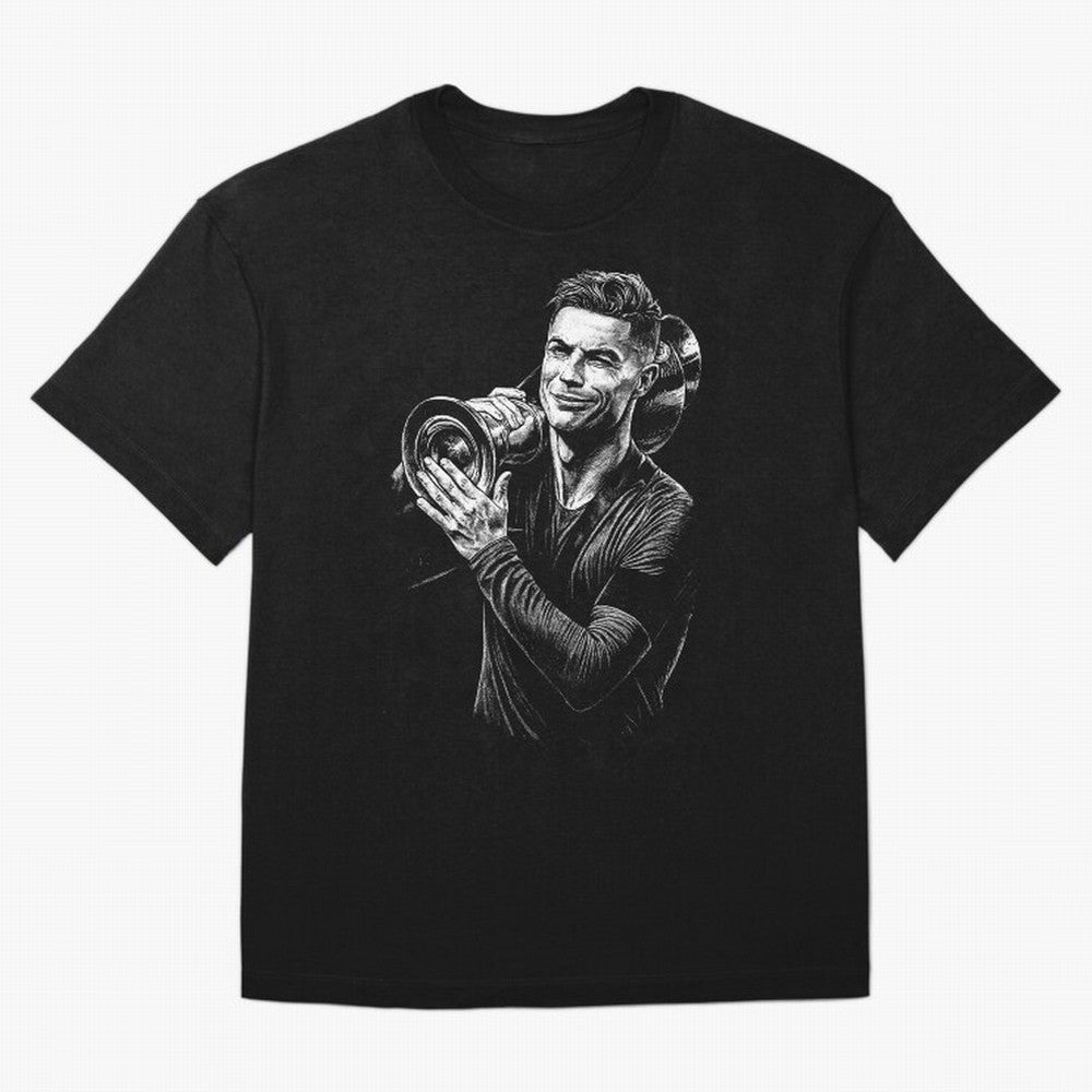 Cristiano Ronaldo Nations League Cup Oversized T-Shirt Share the Excitement of FIFA World Cup 2026 Spirit, Built around Germany, Cristiano Ronaldo, Haaland and CR7, Stadium Chants, National Pride, Trophy Dreams and Unforgettable Football Memories;