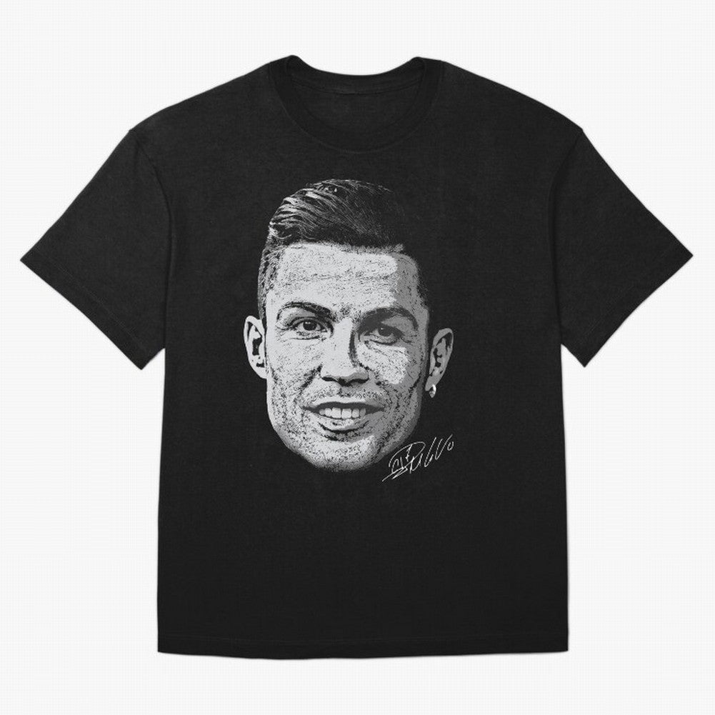 Cristiano Ronaldo Signed Oversized T-Shirt Show Fan Pride Across FIFA World Cup 2026 Group Stage for Fans of Neymar, Haaland and Cristiano Ronaldo and Portugal, Spain and Germany, Bringing Football Festival Excitement, Trophy Ambitions, Country