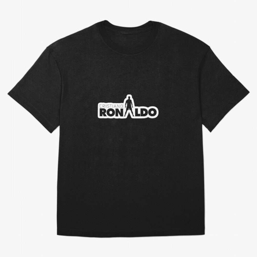 Cristiano Ronaldo Silhouette Typography Design Oversized T-Shirt Cheer through Every Moment of FIFA World Cup 2026 USA Canada Mexico with Cristiano Ronaldo, England, France and Netherlands Energy, Stadium Chants, National Pride, Trophy Dreams and