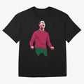 Ronaldo Oversized T-Shirt Follow the Road to Global Football Passion for FIFA World Cup 2026, with Haaland and Mbappe, England, France and Netherlands, Supporter Pride, Iconic Celebrations, Legendary Names and Global Match Day Energy; Ideal for