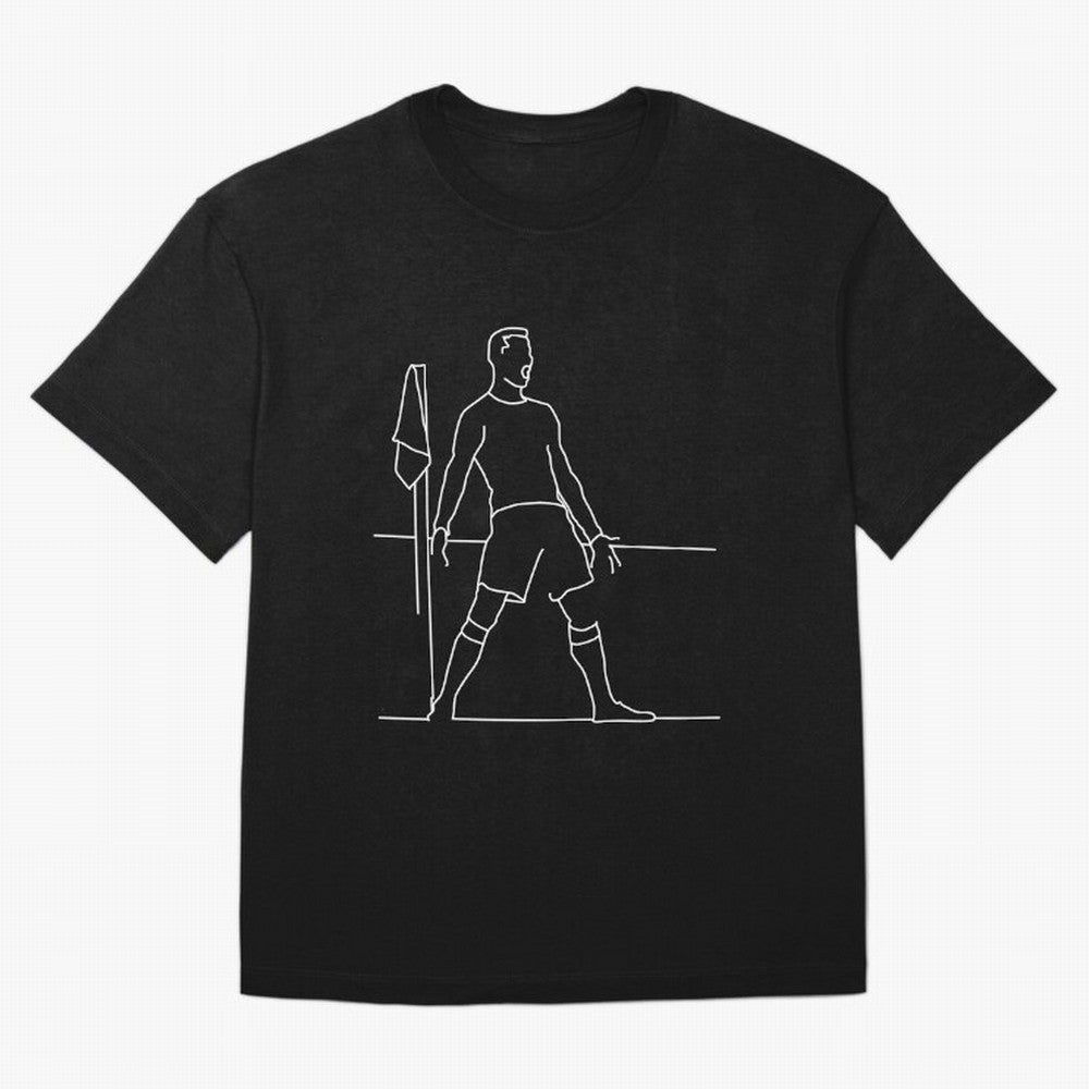 Siuuu! (blck) Oversized T-Shirt Feel the Heartbeat of the FIFA World Cup 2026 Journey through Messi Highlights, Germany Pride, Championship Spirit, Famous Goals, Roaring Crowds and International Football Unity; Ideal for Football Dads, Football