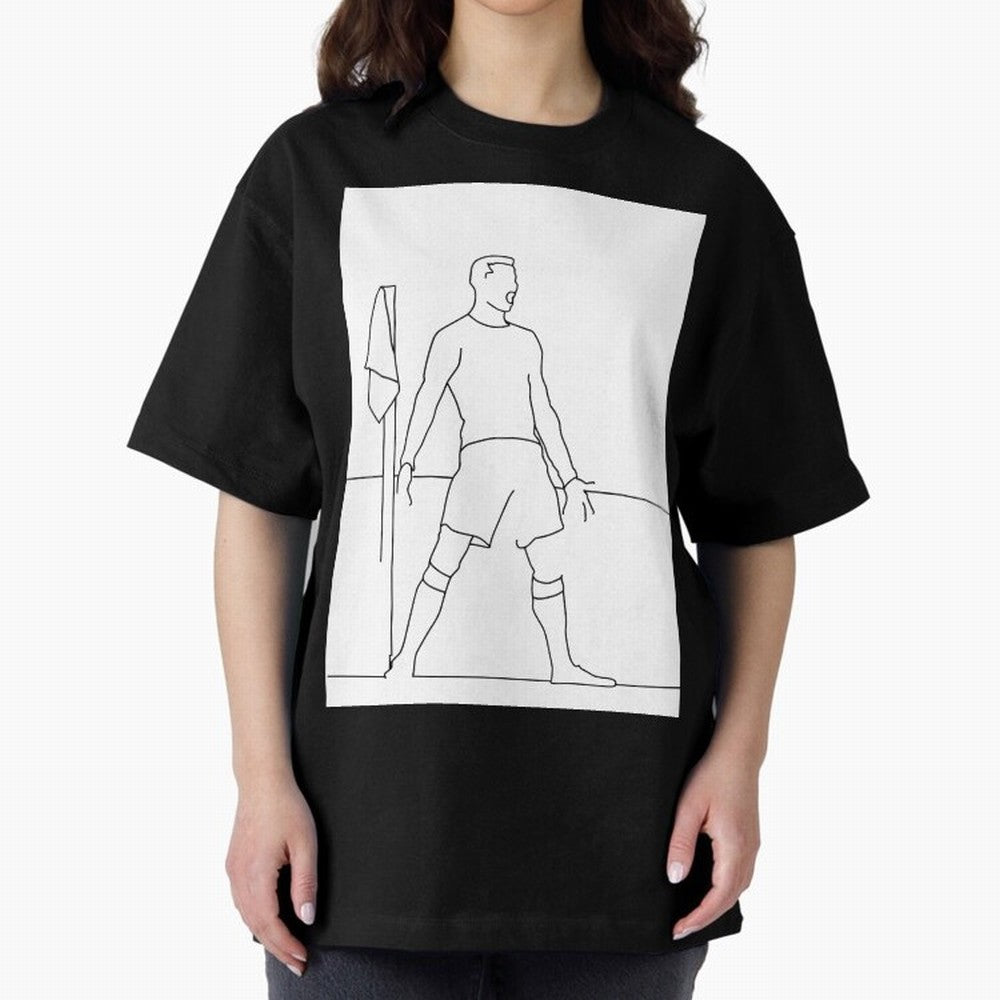 Siuuu! Oversized T-Shirt Remember Iconic Moments from Match Day Hype around FIFA World Cup 2026 Group Stage, Messi, Neymar and Mbappe, Spain, Worldwide Fan Energy, Dramatic Goals, Stadium Lights and Championship Celebrations; Ideal for Fans Who