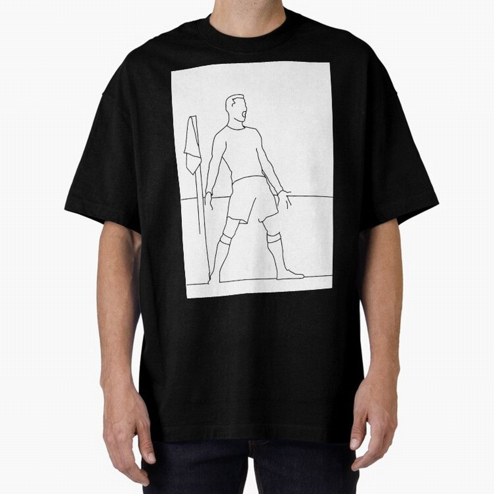 Siuuu! Oversized T-Shirt Remember Iconic Moments from Match Day Hype around FIFA World Cup 2026 Group Stage, Messi, Neymar and Mbappe, Spain, Worldwide Fan Energy, Dramatic Goals, Stadium Lights and Championship Celebrations; Ideal for Fans Who