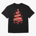 Manchester United Christmas Oversized T-Shirt Represent Football Lovers during Match Day Hype around FIFA World Cup 2026, Neymar, England, Football History, Final Match Energy, Crowd Noise and Once in a Lifetime Moments; Made for Die Hard