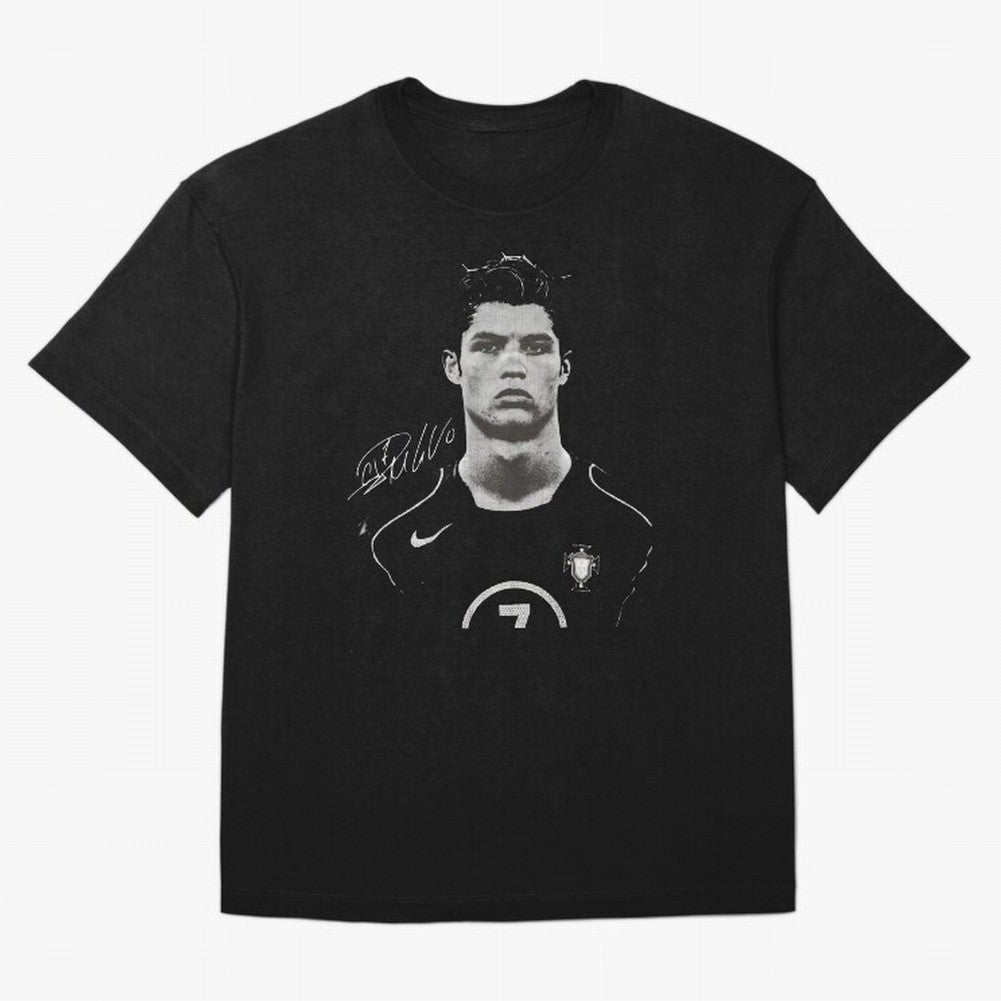 Cristiano Ronaldo Vintage Bootleg Oversized T-Shirt Bring a Vintage Feel to the FIFA World Cup 2026 Journey through Messi Highlights, Netherlands Pride, Sports Nostalgia, International Competition, Famous Players and Unforgettable Victories; Great