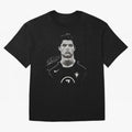 Cristiano Ronaldo Vintage Bootleg Oversized T-Shirt Bring a Vintage Feel to the FIFA World Cup 2026 Journey through Messi Highlights, Netherlands Pride, Sports Nostalgia, International Competition, Famous Players and Unforgettable Victories; Great