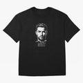The G.O.A.T. ¨C Cristiano Ronaldo Legend Sketch Oversized T-Shirt Fuel FIFA World Cup 2026 Group Stage for Fans of Cristiano Ronaldo and Brazil, Bringing Game Day Rituals, Football Legends, Country Pride and the Road to the Final; Ideal for