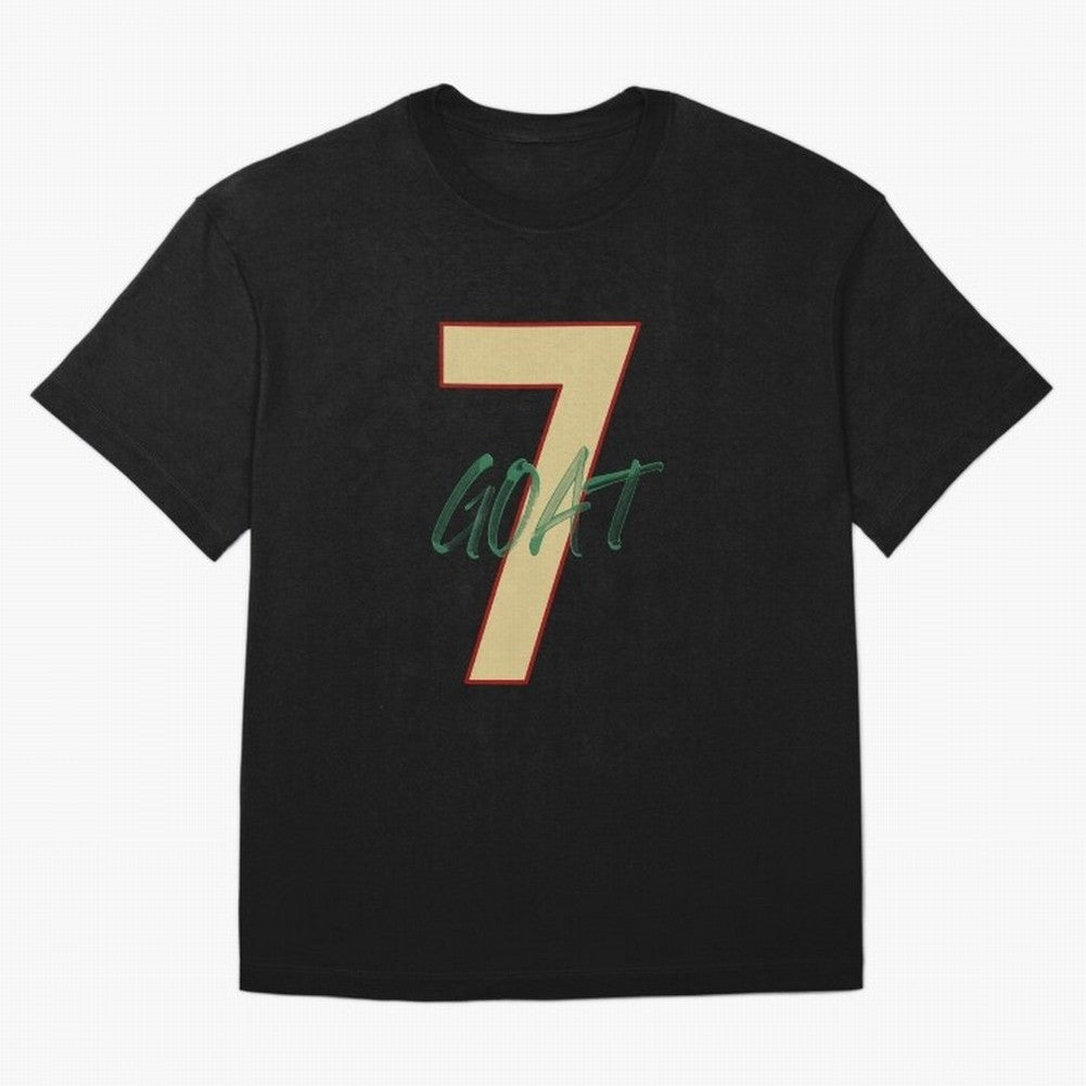 Cristiano Ronaldo 7 GOAT Football Legend Poster Art Oversized T-Shirt Bring FIFA World Cup 2026 USA Canada Mexico Spirit, Connected to Portugal, Spain and Germany, Messi, CR7 and Mbappe, Goal Celebration Energy, Supporter Heritage, Football Icons