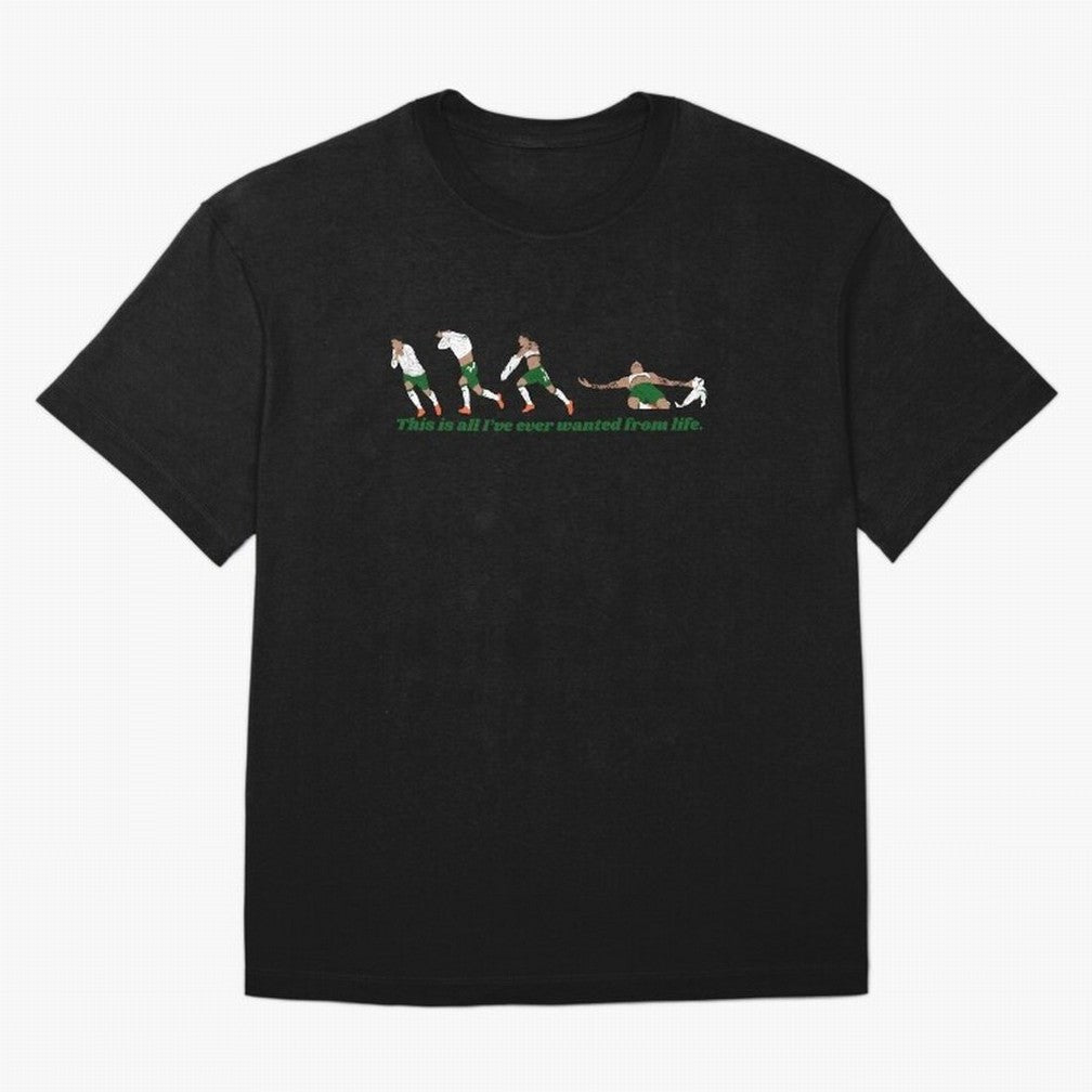 Troy Parrott Ireland Hat Trick Goal Celebration Minimalist Oversized T-Shirt Mark FIFA World Cup 2026 Group Stage for Fans of Neymar, Haaland and Cristiano Ronaldo and Brazil, Bringing Football Festival Excitement, Trophy Ambitions, Country