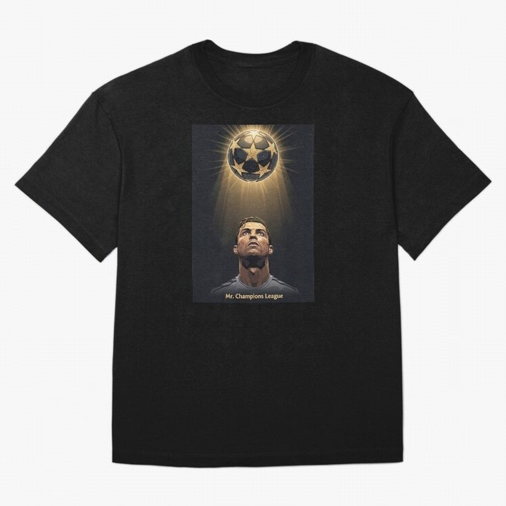 Ronaldo Madrid Oversized T-Shirt Celebrate Rivalries and Pride in FIFA World Cup 2026 Spirit, Inspired by England and Germany, Messi, CR7 and Mbappe, Champion Mindset, Group Stage Buzz, Knockout Tension and Passionate Fan Culture; Perfect for