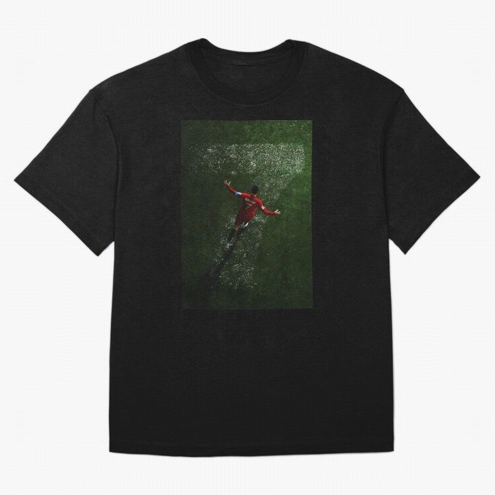 CR7 The G.O.A.T. Football Art - Cristiano Ronaldo Oversized T-Shirt Make Your Look Match Global Football Passion for FIFA World Cup 2026 USA Canada Mexico, Made for Messi and Cristiano Ronaldo, England, Champion Mindset, Group Stage Buzz, Knockout