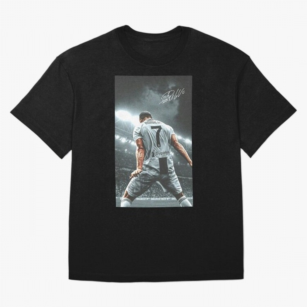 Cristiano Ronaldo Celebration Oversized T-Shirt Enjoy FIFA World Cup 2026 Group Stage Driven by Messi, Neymar and Mbappe, France Energy, Classic Soccer Heritage, Championship Pressure, Fan Loyalty and International Pride; Perfect for Supporters Who