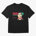 Cristiano Ronaldo ¨C Legendary Football Star & GOAT Artwork Oversized T-Shirt Keep Football History Alive during the FIFA World Cup 2026 USA Canada Mexico Journey through CR7 and Messi Highlights, Argentina and Brazil Pride, Worldwide Fan Energy,