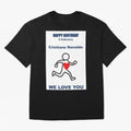 Tribute to Cristiano Ronaldo ¡ª 5 February Oversized T-Shirt Celebrate Football Heritage in FIFA World Cup 2026 USA Canada Mexico Spirit, Featuring France, Neymar, Supporter Pride, Iconic Celebrations, Legendary Names and Global Match Day Energy;
