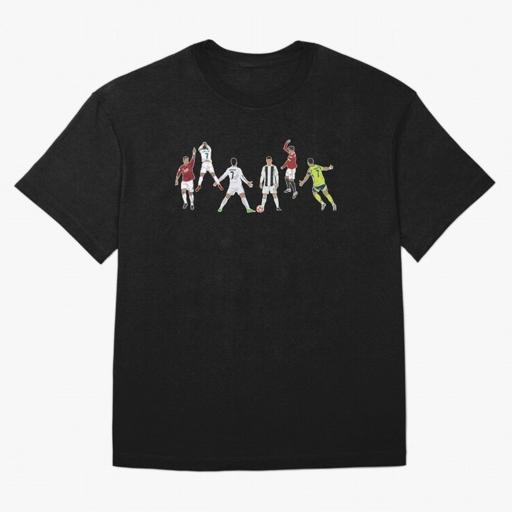 Ronaldo Forever Minimalist Career Goal Celebrations Oversized T-Shirt Bring Global Tournament Vibes to FIFA World Cup 2026 for Fans of Cristiano Ronaldo and England and Germany, Bringing Classic Soccer Heritage, Championship Pressure, Fan Loyalty