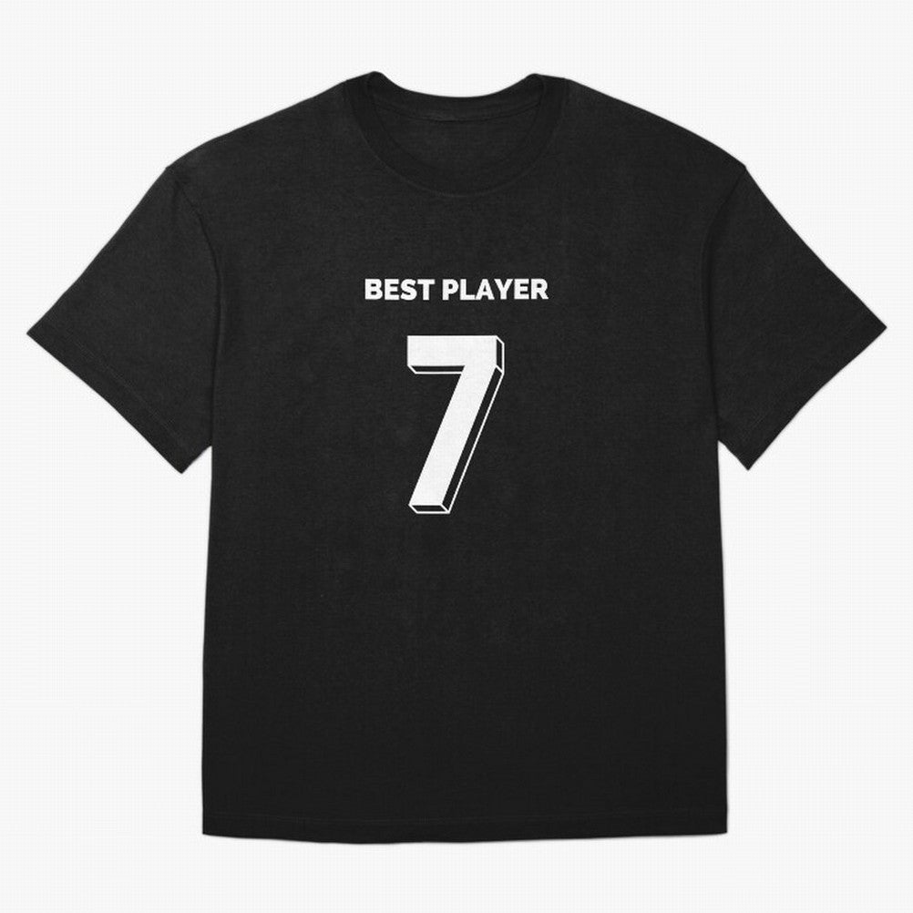 Legacy 7 Oversized T-Shirt Embrace FIFA World Cup 2026 Group Stage Spirit, Highlighting France and Portugal, Messi, CR7 and Mbappe, Sports Nostalgia, International Competition, Famous Players and Unforgettable Victories; Made for Collectors Who