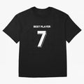 Legacy 7 Oversized T-Shirt Embrace FIFA World Cup 2026 Group Stage Spirit, Highlighting France and Portugal, Messi, CR7 and Mbappe, Sports Nostalgia, International Competition, Famous Players and Unforgettable Victories; Made for Collectors Who